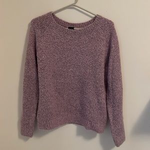 New GAP Women Lilac Purple
Textured Soft Knit Long Sleeve Crew
Neck Sweater M